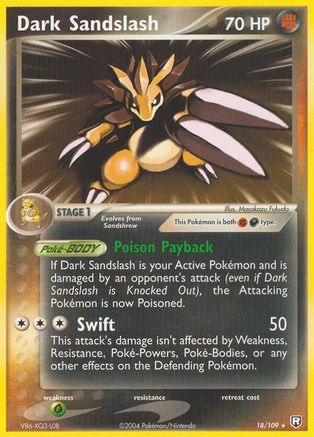 Dark Sandslash (18) [Team Rocket Returns] Reverse Holofoil - Deck Out Gaming
