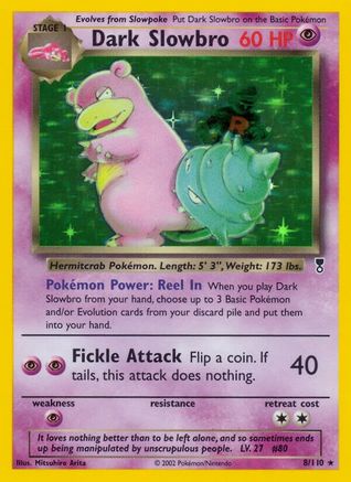 Dark Slowbro (8) [Legendary Collection] Holofoil - Deck Out Gaming