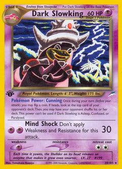 Dark Slowking (20) [Neo Destiny] 1st Edition - Deck Out Gaming