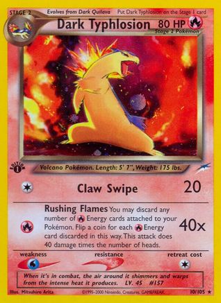 Dark Typhlosion (10) [Neo Destiny] - Deck Out Gaming