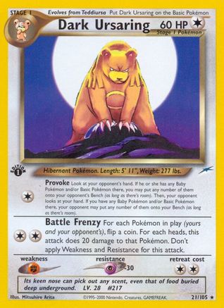 Dark Ursaring (21) [Neo Destiny] - Deck Out Gaming