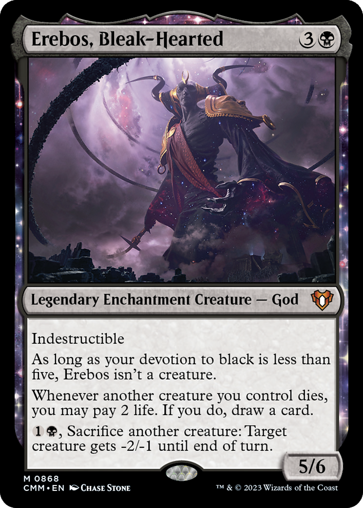 Erebos, Bleak-Hearted (868) [Commander Masters] - Deck Out Gaming