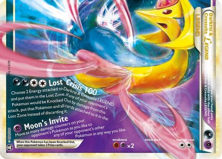 Darkrai & Cresselia Legend (Bottom) (100) [Triumphant] Holofoil - Deck Out Gaming