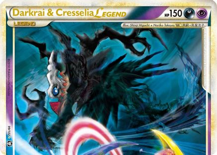 Darkrai & Cresselia Legend (Top) (99) [Triumphant] Holofoil - Deck Out Gaming