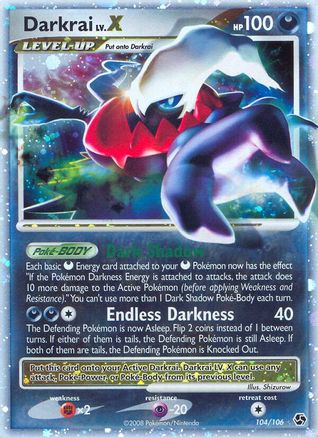 Darkrai LV.X (104) [Great Encounters] Holofoil - Deck Out Gaming