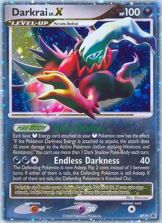 Darkrai LV.X - DP19 (DP19) [Diamond and Pearl Promos] Holofoil - Deck Out Gaming