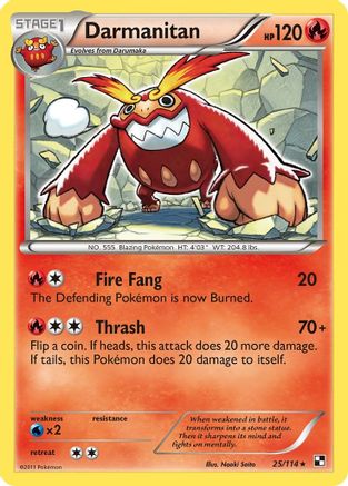 Darmanitan (25) [Black and White] Reverse Holofoil - Deck Out Gaming