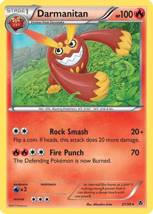 Darmanitan (21) [Emerging Powers] Reverse Holofoil - Deck Out Gaming