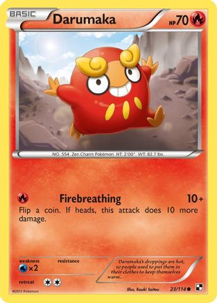 Darumaka (23) (23) [Black and White] Reverse Holofoil - Deck Out Gaming