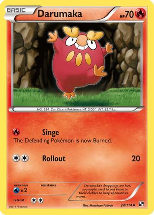 Darumaka (24) (24) [Black and White] - Deck Out Gaming