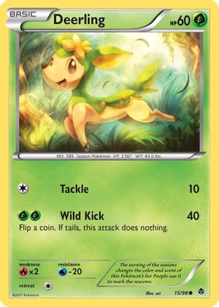 Deerling (15) [Emerging Powers] Reverse Holofoil - Deck Out Gaming
