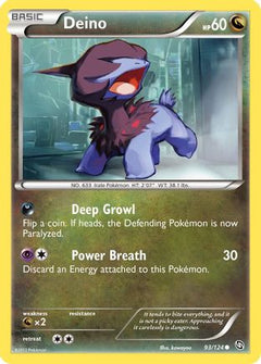 Deino (93) (93) [Dragons Exalted] Reverse Holofoil - Deck Out Gaming