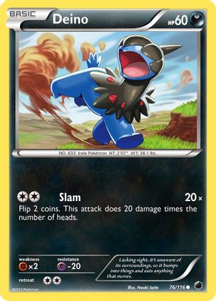 Deino (76) (76) [Plasma Freeze] Reverse Holofoil - Deck Out Gaming