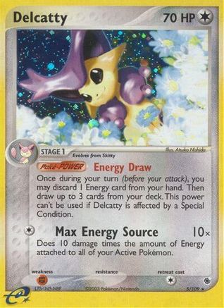 Delcatty - 5/109 (5) [Ruby and Sapphire] Reverse Holofoil - Deck Out Gaming