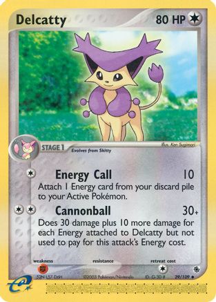 Delcatty - 29/109 (29) [Ruby and Sapphire] - Deck Out Gaming