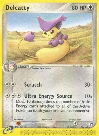 Delcatty (34) [Sandstorm] Reverse Holofoil - Deck Out Gaming