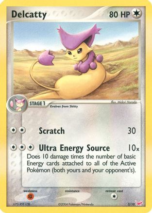 Delcatty (3) [EX Trainer Kit 1: Latias & Latios] - Deck Out Gaming