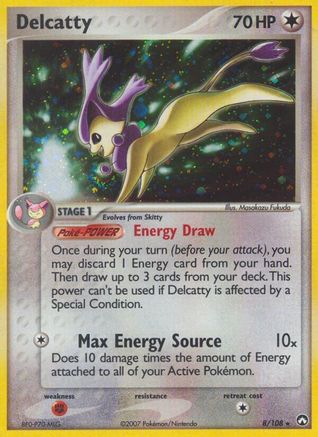 Delcatty (8) [Power Keepers] - Deck Out Gaming