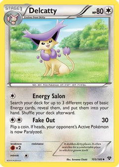 Delcatty (105) [XY Base Set] Reverse Holofoil - Deck Out Gaming