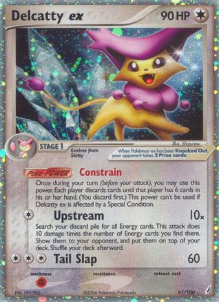 Delcatty ex (91) [Crystal Guardians] Holofoil - Deck Out Gaming