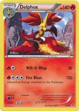Delphox (10) [Kalos Starter Set] - Deck Out Gaming