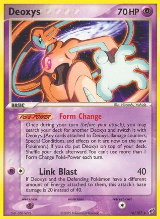 Deoxys (Normal Forme) (16) [Deoxys] Reverse Holofoil - Deck Out Gaming