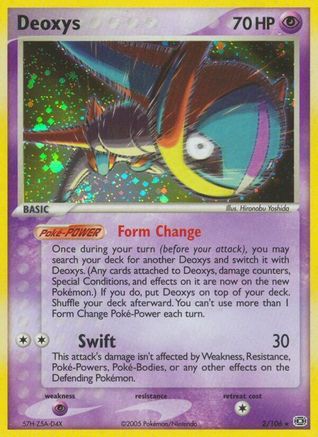 Deoxys (Speed Forme) (2) [Emerald] Reverse Holofoil - Deck Out Gaming