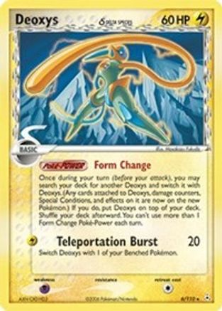 Deoxys (Delta Species - Speed Forme) (6) [Holon Phantoms] Holofoil - Deck Out Gaming