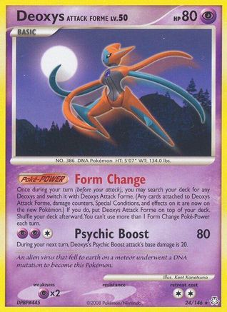 Deoxys Attack Forme (24) [Legends Awakened] Reverse Holofoil - Deck Out Gaming