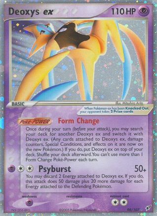 Deoxys ex (Attack Forme) (98) [Deoxys] Holofoil - Deck Out Gaming