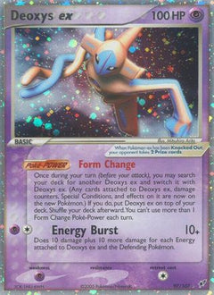 Deoxys ex (Normal Forme) (97) [Deoxys] Holofoil - Deck Out Gaming