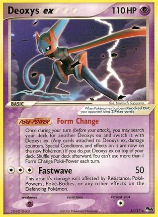 Deoxys ex (17) [POP Series 4] - Deck Out Gaming