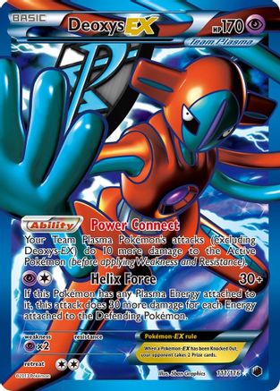 Deoxys EX (Team Plasma) (Full Art) (111) [Plasma Freeze] Holofoil - Deck Out Gaming