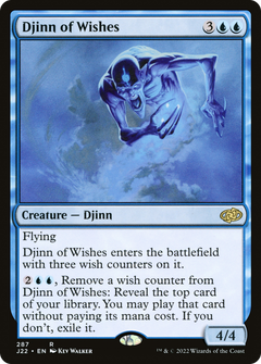Djinn of Wishes (287) [Jumpstart 2022] - Deck Out Gaming