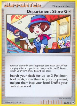 Department Store Girl (85) [Arceus] Reverse Holofoil - Deck Out Gaming
