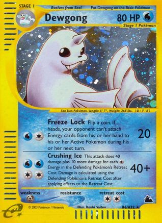 Dewgong (H6) (H6) [Skyridge] Holofoil - Deck Out Gaming