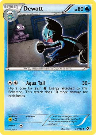 Dewott (38) [Legendary Treasures] Reverse Holofoil - Deck Out Gaming