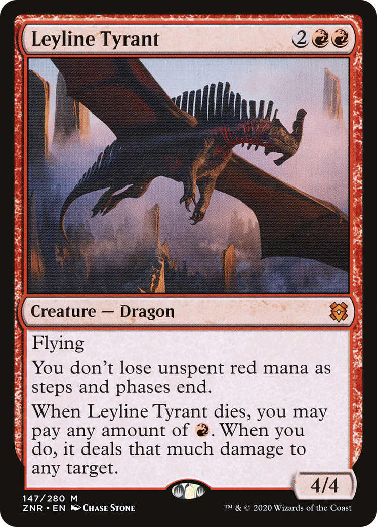 Leyline Tyrant (147) [Zendikar Rising] foil - Deck Out Gaming