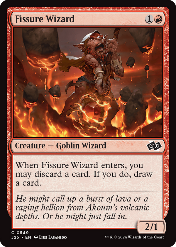 Fissure Wizard (549) [Foundations Jumpstart] - Deck Out Gaming