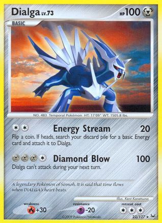 Dialga (23) (23) [Platinum] Reverse Holofoil - Deck Out Gaming