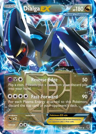 Dialga EX (Team Plasma) (65) [Plasma Blast] Holofoil - Deck Out Gaming