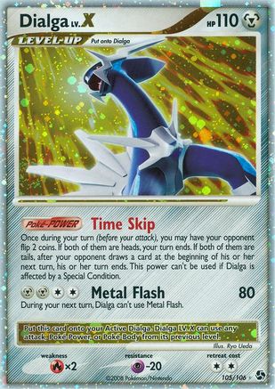 Dialga LV.X (105) [Great Encounters] Holofoil - Deck Out Gaming