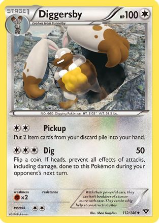 Diggersby (112) [XY Base Set] - Deck Out Gaming