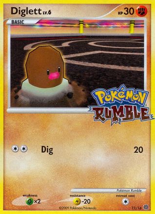 Diglett (11) [Rumble] - Deck Out Gaming