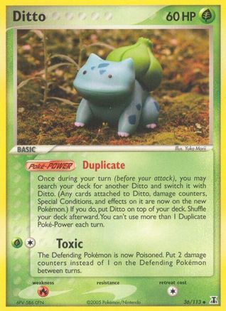 Ditto (Bulbasaur) (36) [Delta Species] - Deck Out Gaming