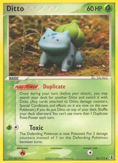 Ditto (Bulbasaur) (36) [Delta Species] Reverse Holofoil - Deck Out Gaming