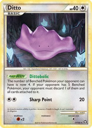 Ditto (17) [Triumphant] Reverse Holofoil - Deck Out Gaming