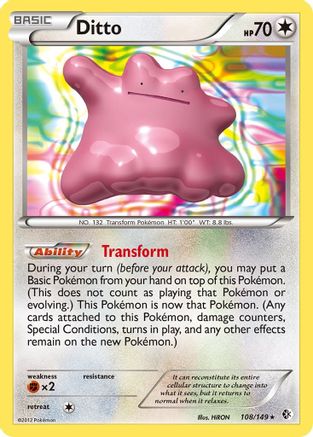Ditto (108) [Boundaries Crossed] Holofoil - Deck Out Gaming