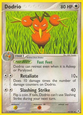 Dodrio (33) [Hidden Legends] Reverse Holofoil - Deck Out Gaming