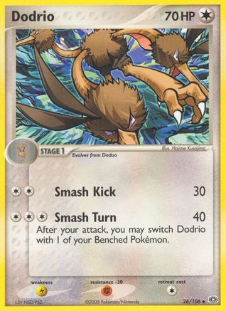 Dodrio (26) [Emerald] Reverse Holofoil - Deck Out Gaming